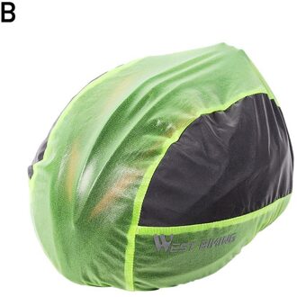 Outdoor Fiets Helm Regen Covers Stofdicht Winddicht Ultralight Regen Accessoires Helmen Hoeden Fiets Fietsen Helm Cap U6J0 B