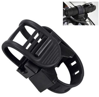 Outdoor Fietsen Fiets 360 Graden Roterende Bike Mount Holder Clip Houder Beugel Voor Zaklamp Lamp Fiets Front Light Ondersteuning