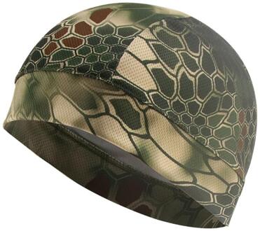 Outdoor Fietsen Helm Liner Cap Mtb Weg Mountainbike Winddicht Zonnebrandcrème Python Patroon Hoed Hoofddeksels Fietsen Apparatuur 02