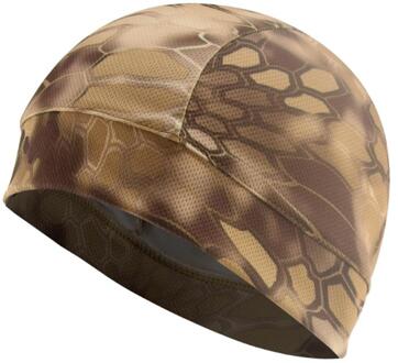 Outdoor Fietsen Helm Liner Cap Mtb Weg Mountainbike Winddicht Zonnebrandcrème Python Patroon Hoed Hoofddeksels Fietsen Apparatuur 03