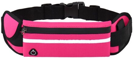 Outdoor Fitness Sporttas Mannen En Vrouwen Persoonlijke Taille Zak Ultra-Dunne Mobiele Telefoon Tas Onzichtbare Running tas gele kleur