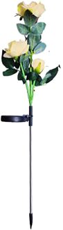 Outdoor Flowersolar Rose Bloem Licht Waterdicht Tuin Landschap Lamp Outdoor Gazon Lamp Thuis Decoratieve Bloem Night Lights YE