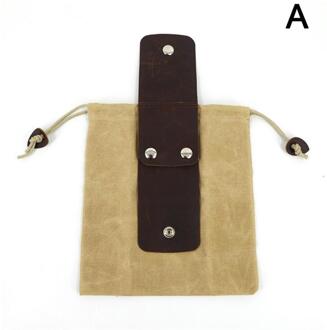 Outdoor Foerageren Tas Taille Opknoping Tool Zakken Fruit Plukken Packet Canvas Opbergtas Pakket Camping Storageing Levert khaki