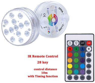 Outdoor Fontein Zwembad Decoratie Licht Rgb Waterdicht Piscina Huis Tuin Aquarium Vogel Bad Landschap Gazon Onderwater IR afgelegen controleur / 4stk