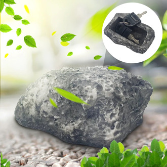 Outdoor Garden Security Key Rock Box Hidden Hide In Stone Security Safe Storage Hiding Drop shipping