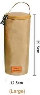 Outdoor Gas Tank Opbergtas Gas Tank Beschermhoes Brandstof Cilinder Koken Protector Opbergtas Foroutdoor Camping Accessoires groot Beige