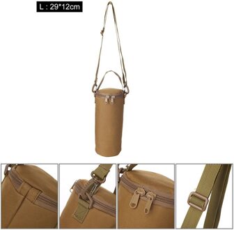 Outdoor Gas Tank Opbergtas Gas Tank Beschermhoes Brandstof Cilinder Koken Protector Opbergtas Foroutdoor Camping Accessoires groot kameel