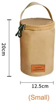 Outdoor Gas Tank Opbergtas Gas Tank Beschermhoes Brandstof Cilinder Koken Protector Opbergtas Foroutdoor Camping Accessoires klein Beige