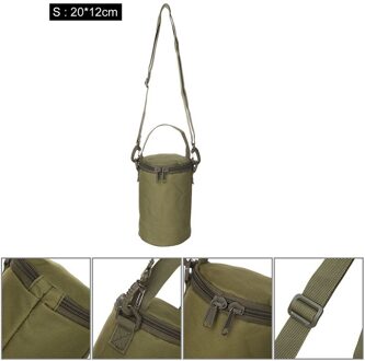 Outdoor Gas Tank Opbergtas Gas Tank Beschermhoes Brandstof Cilinder Koken Protector Opbergtas Foroutdoor Camping Accessoires klein groen