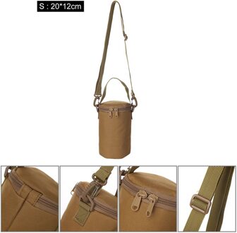 Outdoor Gas Tank Opbergtas Gas Tank Beschermhoes Brandstof Cilinder Koken Protector Opbergtas Foroutdoor Camping Accessoires klein kameel