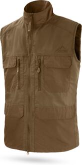 Outdoor gilet Elk Bruin