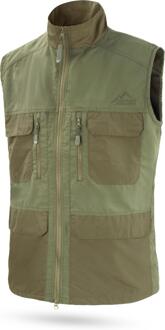 Outdoor gilet Elk Olijf - XS