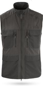 Outdoor gilet Elk Zwart/bruin - M
