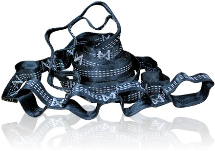 Outdoor hammock bandage dedicated portable hammock swing rope accessories steel ring Aluminium alloy mountaineering