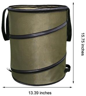 Outdoor Herbruikbare Tuinieren Tas Draagbare Waterdichte Inklapbare Container 10 Gallon Tuinieren Tas Tuin Afval Tas Garten