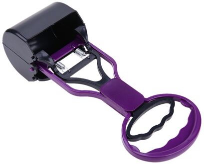 Outdoor Huisdier Lange Handvat Klem Kak Scoop Clean Pick Up Dier Hond Puppy Kat Afval Picker Cleaning Tools Outdoor Barbage tang Paars