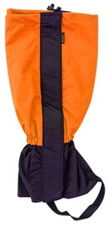 Outdoor Ice Sneeuw Klimmen Ski Been Protector Mouwen Warmer Wandelen Benen Guard Cover Winddicht Winter Sport Slobkousen Warm Houden oranje