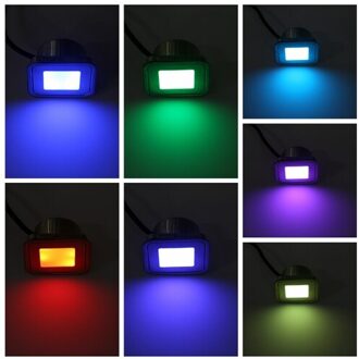 Outdoor Ingegraven Verlichting IP67 DC12V 0.6 W Tuin Decoratie Licht SMD LED Straatstenen Licht Trap Lampen met Insert Doos veranderlijk