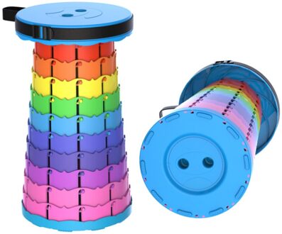 Outdoor Intrekbare Kruk Stoelen Draagbare Kruk Lounge Klapstoel Camping Kruk Opvouwbare Handig Vissen Stoel Overigen