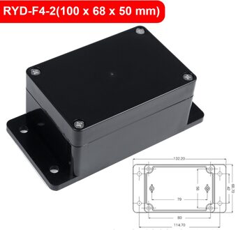 Outdoor IP67 Waterdichte Behuizing Plastic Doos Elektronische Project Instrument Case Elektrische Project Box Junction Box Behuizing 1