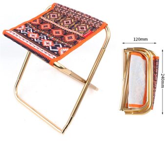 Outdoor Klapstoel Drinkbaar Vissen Stoel Met Pocket Set Creatieve Camping Barbecue Kleine Kruk Mini Aluminium Strand Seat