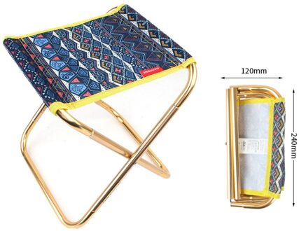 Outdoor Klapstoel Drinkbaar Vissen Stoel Met Pocket Set Creatieve Camping Barbecue Kleine Kruk Mini Aluminium Strand Seat