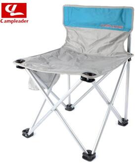 Outdoor Klapstoel Paard Gebonden Opvouwbare Draagbare Camping Strand Vissen Kruk Schilderen Kruk Terug Stoel Schetsen Stoel M Maat licht grijs