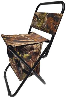 Outdoor Klapstoel Vissen Stoel Zetel Kruk Camping Leisure Picknick Strand Stoel Met Rugleuning Opbergtas