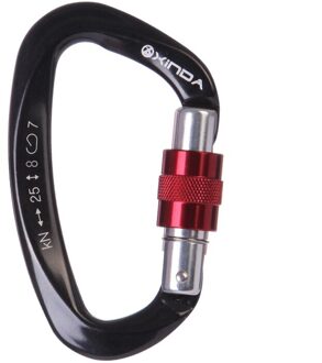 Outdoor Klimmen Main Lock Klimmen Gesp Quick Opknoping D Type Belangrijkste Lock Outdoor Klimmen Apparatuur Veiligheid Lock 2500Kg 02