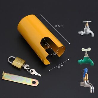 Outdoor Kraan Lock Anti-Diefstal Tuin Ketel Bescherming Slot Ijzeren Multifunctionele A klein opening