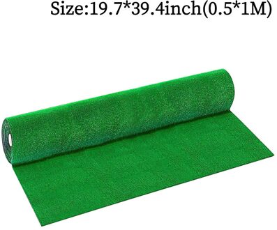 Outdoor Kunstmatige Gazon Tapijt Plastic Kunstmatige Balkon Decor School Cesped Kunstmatige Jardin Buitenkant Groen Gazon Decoratie 0.5x1m