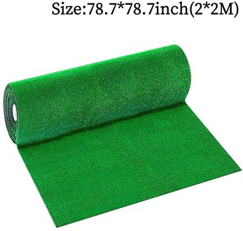 Outdoor Kunstmatige Gazon Tapijt Plastic Kunstmatige Balkon Decor School Cesped Kunstmatige Jardin Buitenkant Groen Gazon Decoratie 2x2m