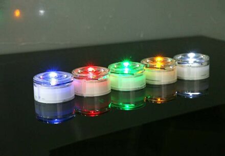 Outdoor Led Zonne Ondergrondse Lamp 1Pcs Waterdichte Trap Licht Muur Ingebed Verlichting Stap Dek Footlights Voor Tuin Gazon Licht 5stk willekeurig kleur