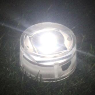 Outdoor Led Zonne Ondergrondse Lamp 1Pcs Waterdichte Trap Licht Muur Ingebed Verlichting Stap Dek Footlights Voor Tuin Gazon Licht warm