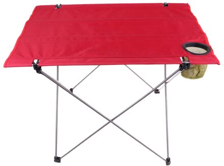 Outdoor Lichtgewicht Klaptafel Voor Camping, Strand, Achtertuinen, Bbq, Party En Picknick, antislip Versterkte Voet Pads