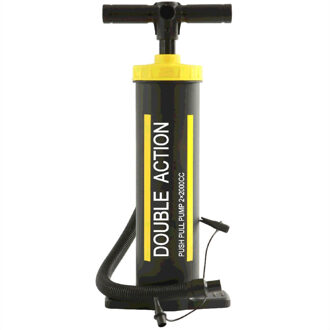 outdoor luchtpomp 2L zwart/geel