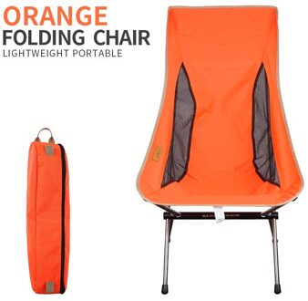 Outdoor Maan Stoel Draagbare Camping Ultralight Opvouwbare Stoelen Lichtgewicht Rugzak Stoel Voor Vissen, Picknicken, Wandelen Stoel Rood