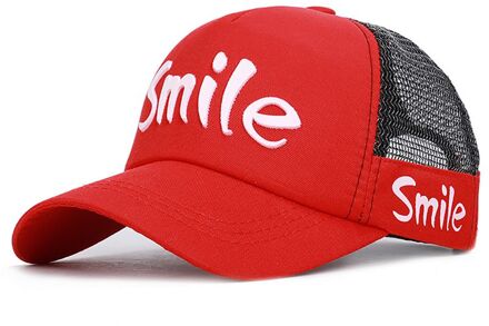 Outdoor Mesh Zonnehoed Verstelbare Rug Kinderen Zomer Brief Afdrukken Baseball Cap Hoofdtooi Sport Accessoires Paars