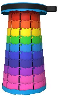 Outdoor Meubels Intrekbare Kruk Stoelen Draagbare Regenboog Lounge Klapstoel Camping Kruk Opvouwbare Handig Vissen Stoel B folding chairs