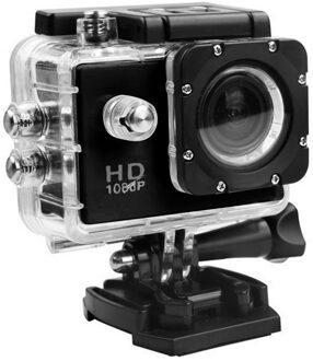 Outdoor Mini 1080P Waterdichte Case Wifi Action Cam Hd Dv Sport Recorder Camera Mini Sport Action Ultra Sport Camera zwart