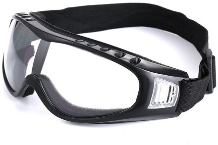 Outdoor Motorcycle Ski Goggles Snowboard Mannen Vrouwen Anti-Fog Skiën Bril Sneeuw Masker Skate Brillen Ski Googles transparant