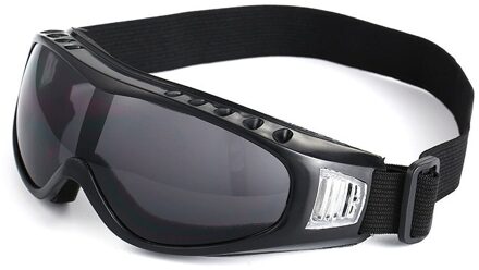 Outdoor Motorcycle Ski Goggles Snowboard Mannen Vrouwen Anti-Fog Skiën Bril Sneeuw Masker Skate Brillen Ski Googles zwart