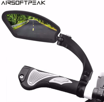 Outdoor MTB Bicycle Mirror Bike Accessories Rear View Mirror Back Eye Blind Spot Mirror Cycling Handlebar Flexible Safety Tools