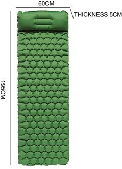 Outdoor Opblaasbare Lucht Matras Ultralichte Camping Mat Wandelen Air Strand Kussen Draagbare Slapen Mat Dampdicht Waterdicht Pad