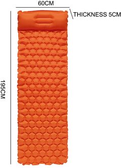 Outdoor Opblaasbare Lucht Matras Ultralichte Camping Mat Wandelen Air Strand Kussen Draagbare Slapen Mat Dampdicht Waterdicht Pad