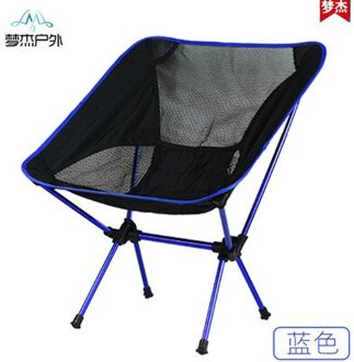 Outdoor Opvouwbare Aluminium Reizen Vissen Stoel Draagbare Schetsen Strand Camping Leisure Maan Stoel