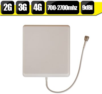 Outdoor Panel Antenne 700-2700hz 2G 3G 4G CDMA850 GSM900 PCS1900 LTE2600mhz Mobiele Telefoon Signaal antenne N Type Connector 9dBi