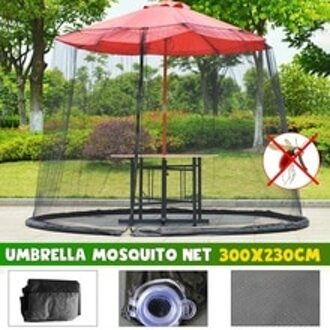 Outdoor Parasol Klamboe Voor Thuis Bed Camping Klamboe Patio Binnenplaats Paraplu Netto Cover Houden Insect Weg 300x230cm
