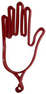 Outdoor Past Alle Maten Drogen Frame Golf Handschoenen Rack Duurzaam Rood En Wit Sport Plastic Draagbare Gear Hanger Brancard