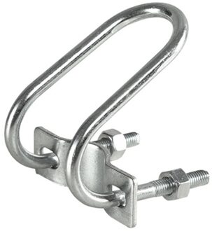 Outdoor Patio Paraplu Holder U-vormige Zonnescherm Klem Voor Driewieler (Zilver)